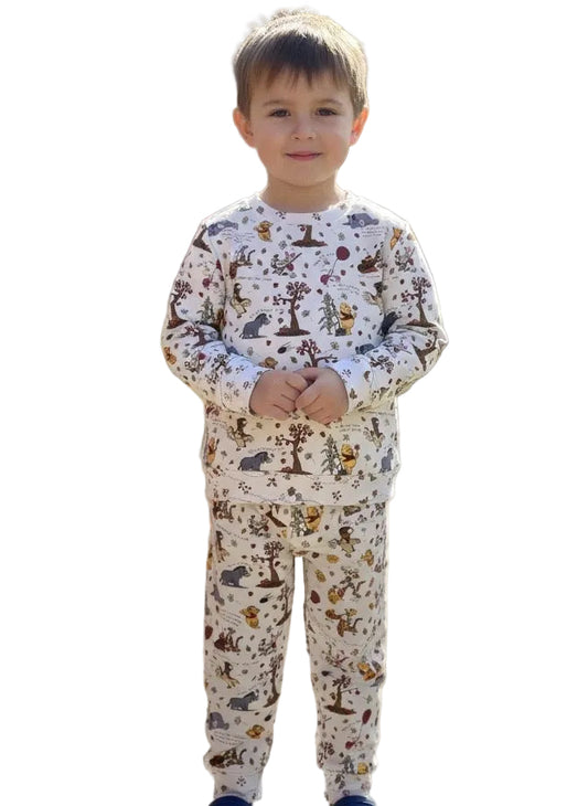 Hunny Harvest French Terry Crewneck and Jogger Set