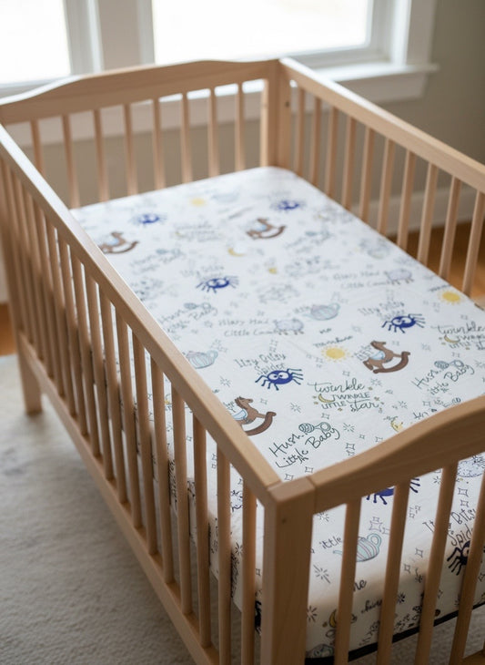Sweet Dreams Bamboo Crib Sheet
