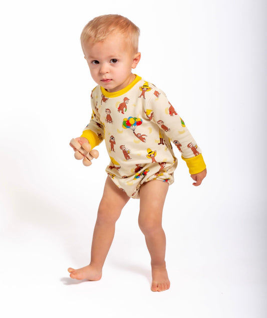 Monkey on the Loose Long Sleeve Bubble