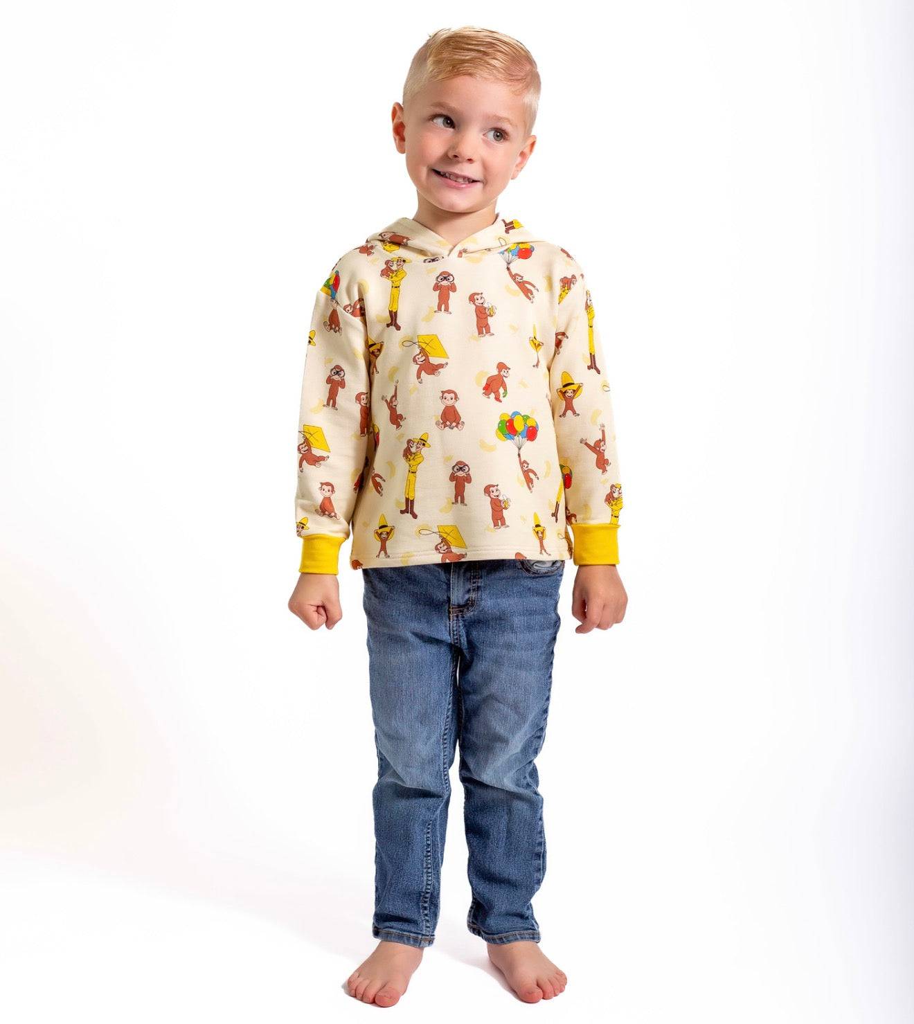 Monkey on the Loose Child Hoodie Lounge Sweatshirt