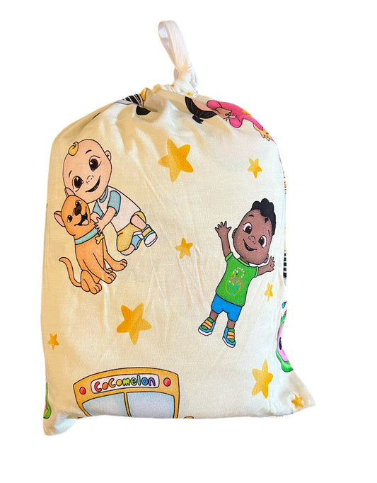 Bus Buddies Fitted Crib Sheet