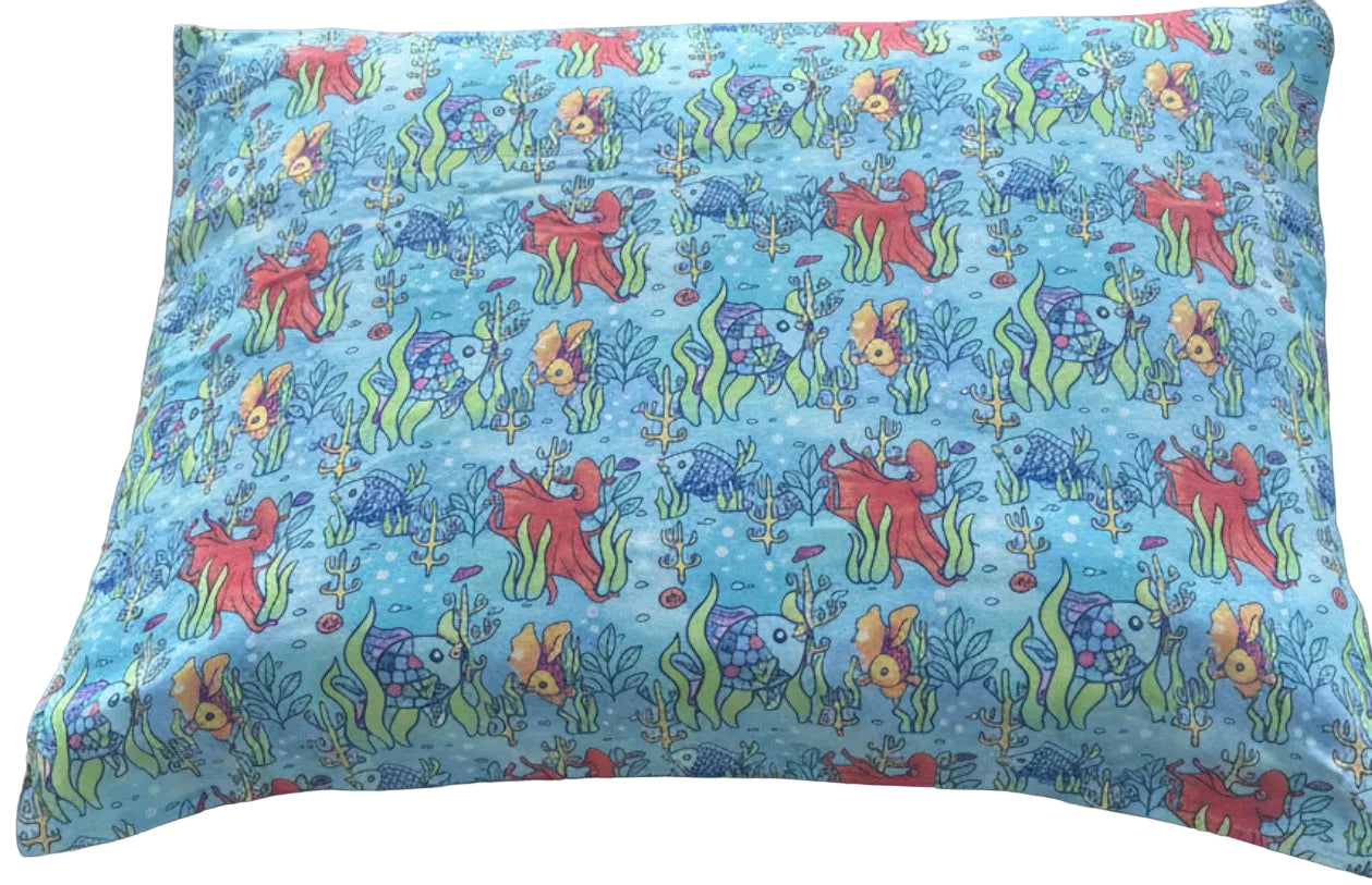 Ocean Friends Standard Single Pillowcase