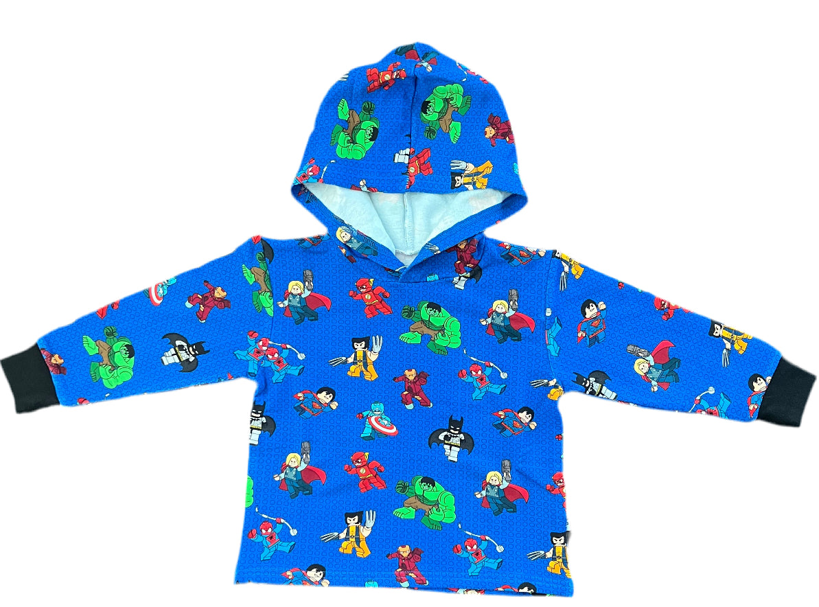 Block City Heroes Child Hoodie Lounge Sweatshirt