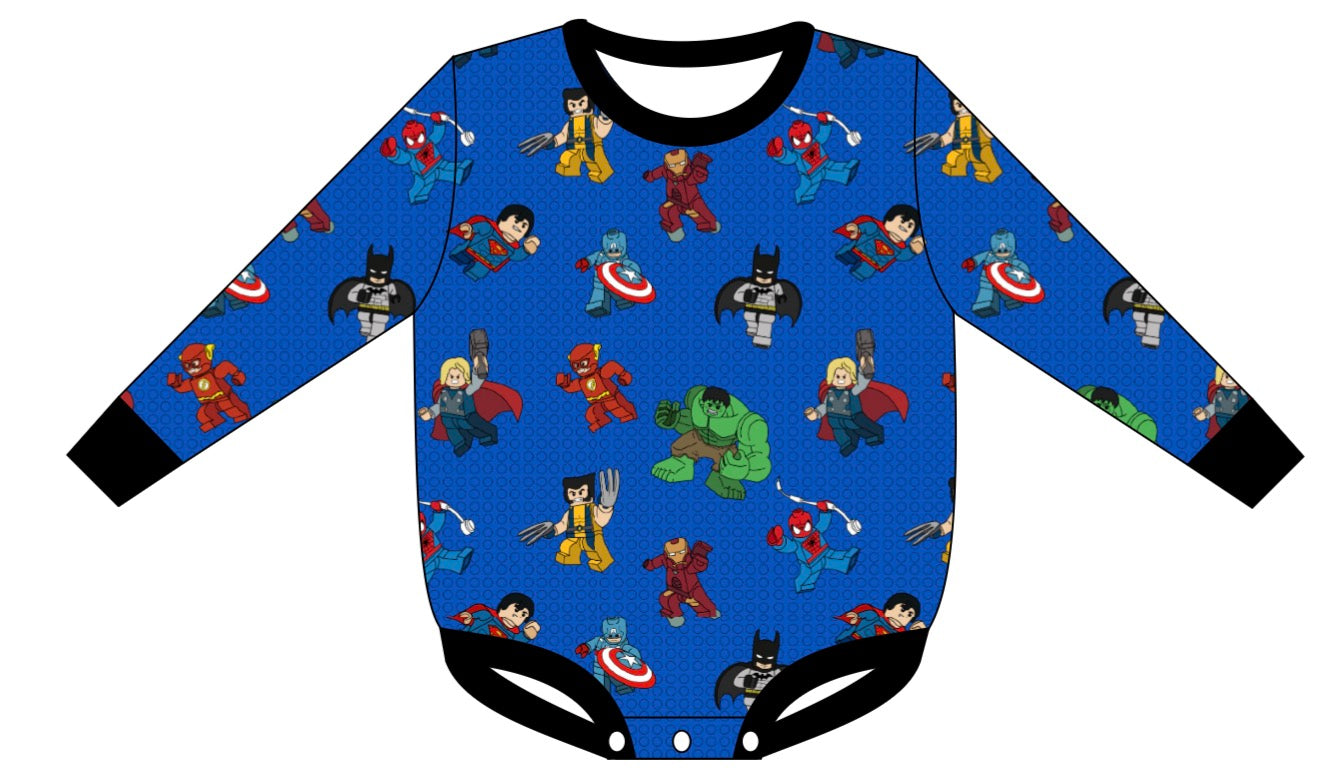 Block City Heroes Long Sleeve Bubble     *Limited Edition*