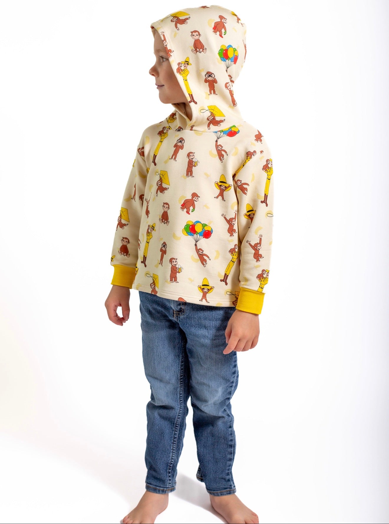 Monkey on the Loose Child Hoodie Lounge Sweatshirt