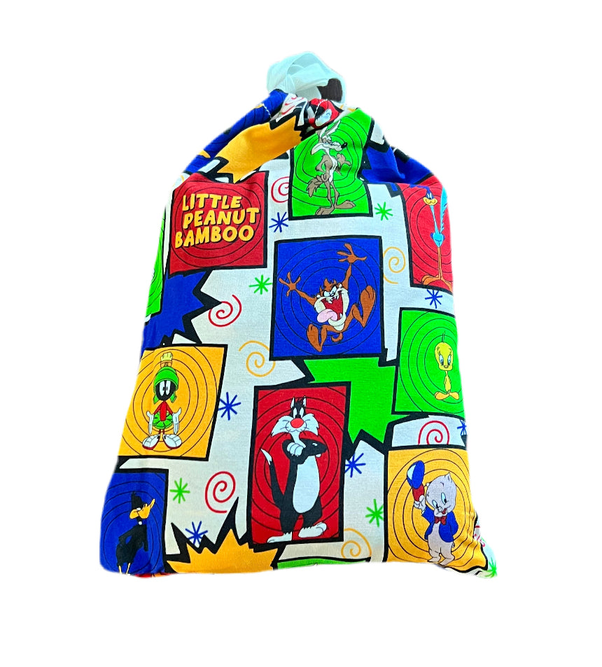Peanut Tunes Fitted Crib Sheet
