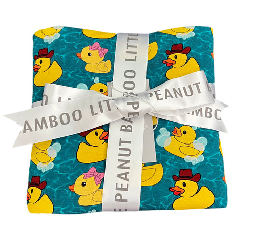 Duckies Double Layered Bamboo Blanket 50x50