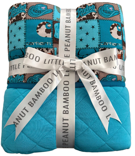 Little Peanut Saloon 60x60 Quilted Blanket 2.0 Tog