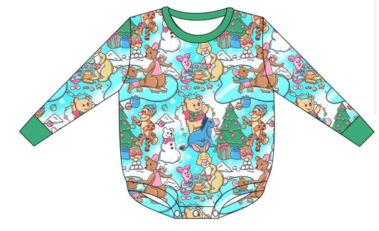 Bear and Friends Christmas Long Sleeve Bubble *Limited Edition*