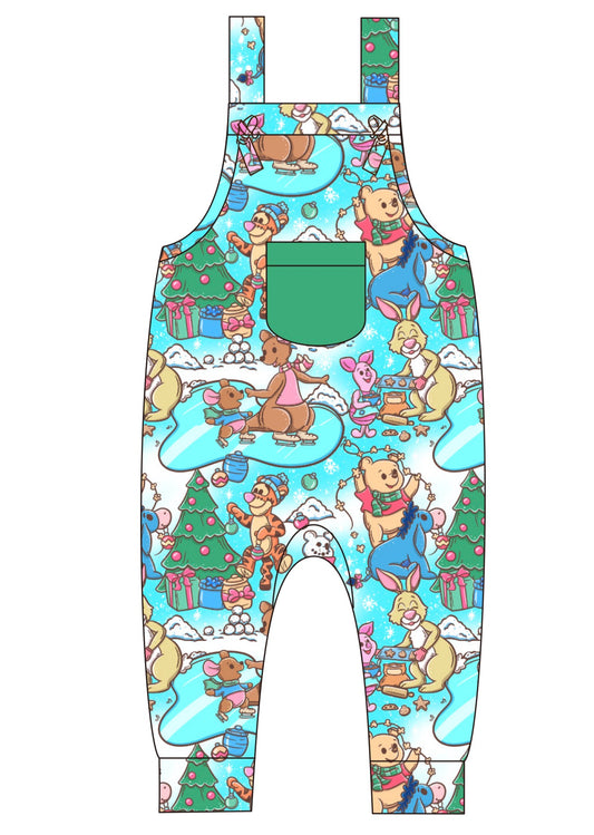 Bear and Friends Christmas Overalls *LIMITED EDITION*