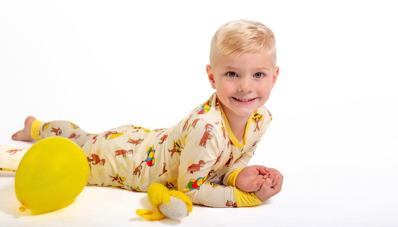 Monkey on the Loose Two Piece Pajama