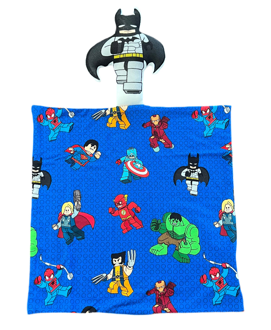 Block City Heroes Large Pillow Puppet Lovey