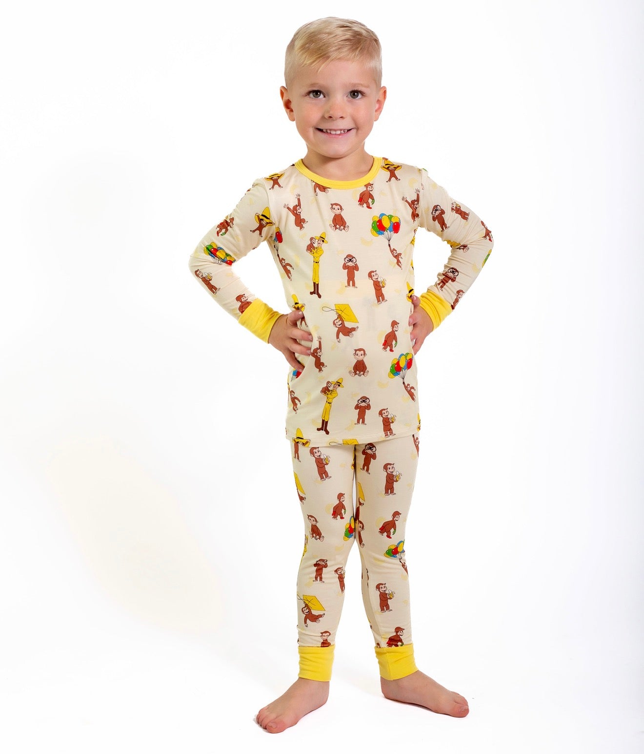 Monkey on the Loose Two Piece Pajama