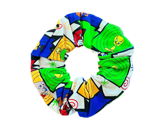 Peanut Tunes Bamboo Scrunchie