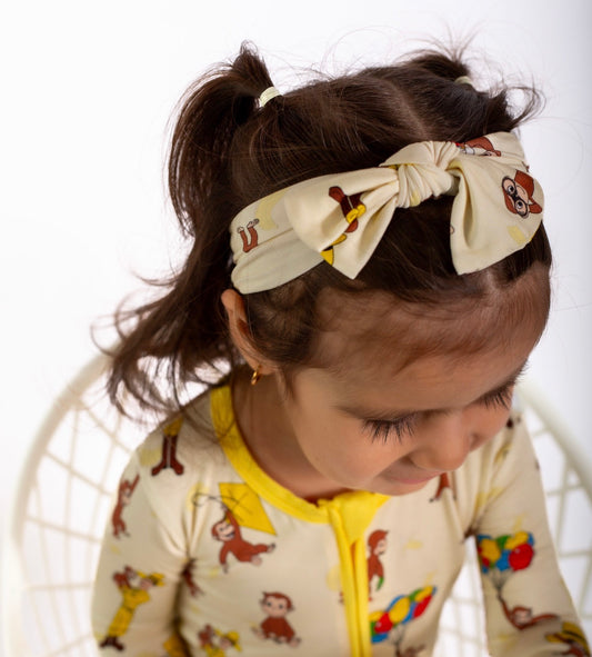 Monkey on the Loose Child Bow