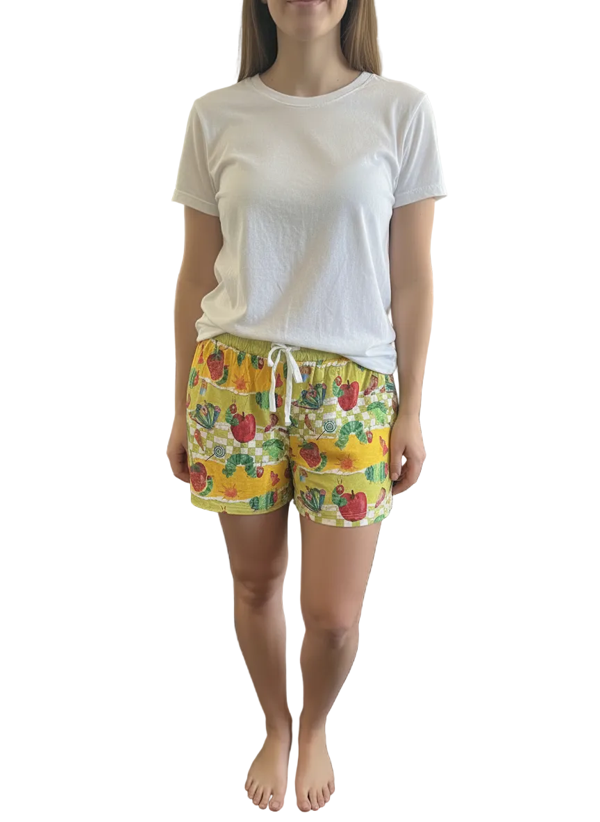 Storybook Snack Womens Shorts
