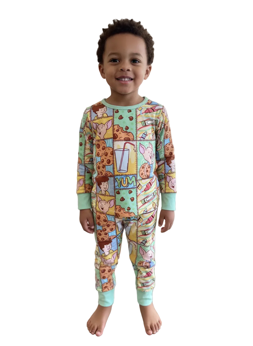 Just One Bite Two Piece Pajama