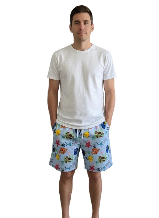 Just Keep Swimming Mens Shorts