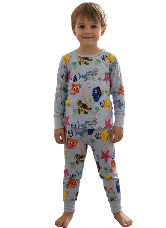 Just Keep Swimming Two Piece Pajama