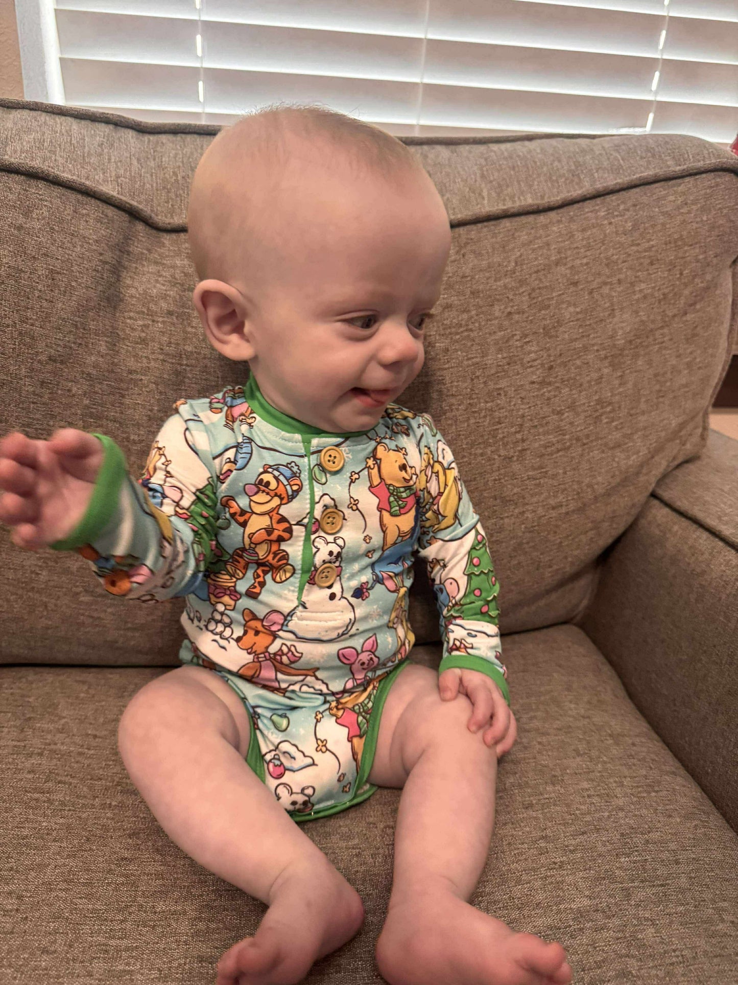 Bear and Friends Christmas Long Sleeve Onesie * NEW ITEM*