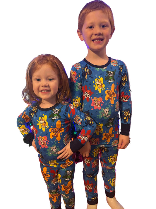 Resuce Crew Two Piece Pajama