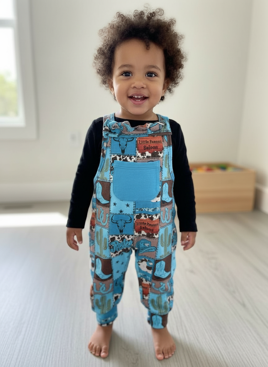 Little Peanut Saloon Overalls